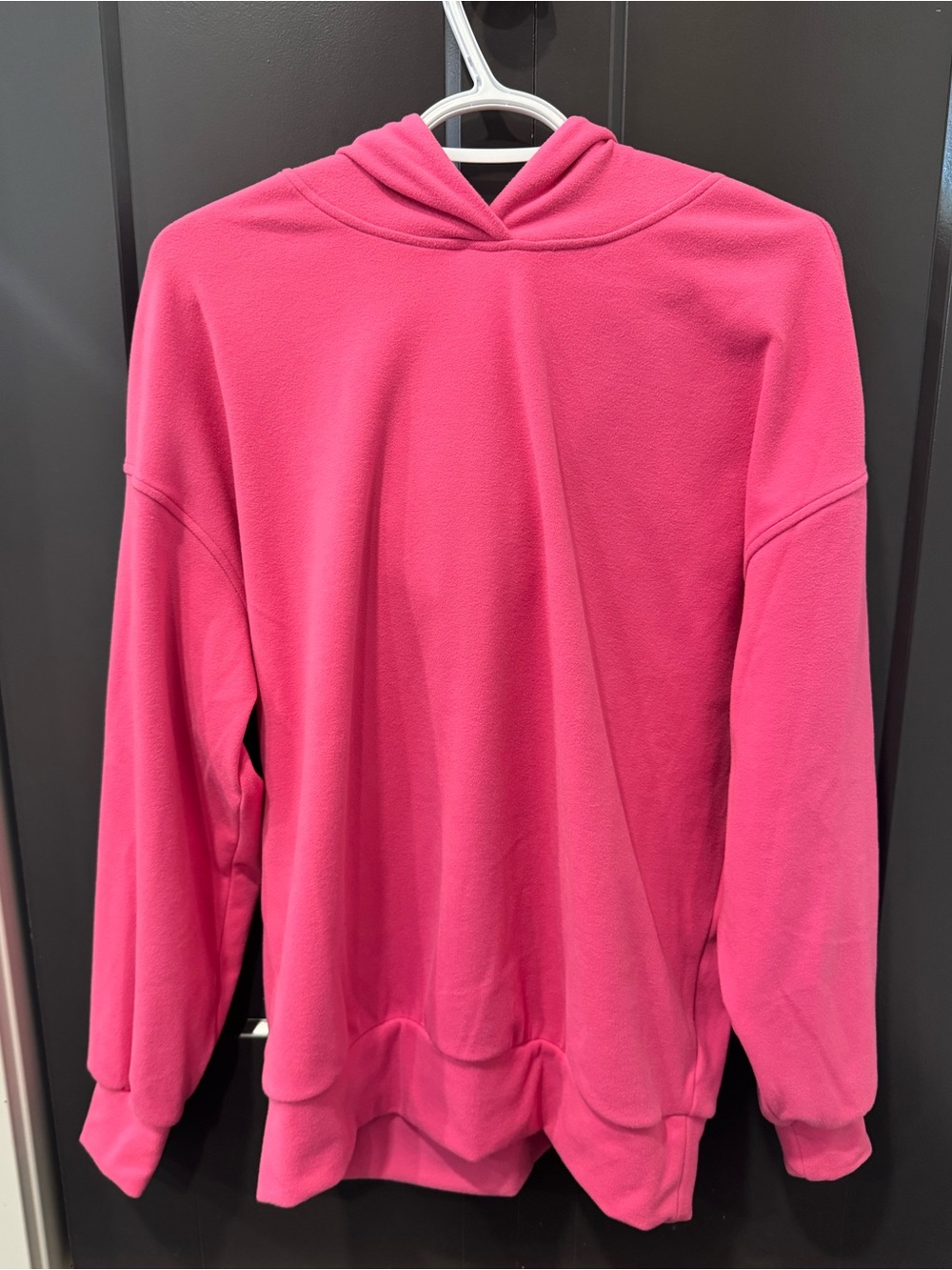 Women's Pink Hooded Sweater - HYBA